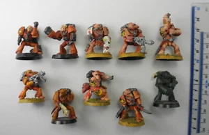 10 MARINES ESPACIALES IMPERIALES Plástico Rogue Trader Ejército Warhammer 40K Años 80 65 - Imagen 1 de 2
