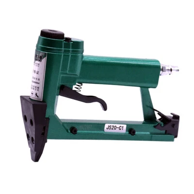 New Pneumatic Staples Gun Air Stapler for Photo Frame Slice Nails Picture Frame - Image 1 of 4