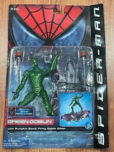 ToyBiz Spiderman's Green Goblin Action Figure-43712 (Official Movie Merchandise)