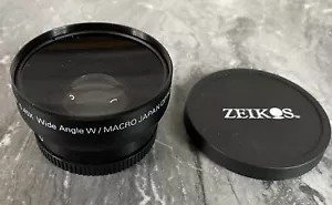Zeikos Camera Lens 58mm Professional HD DSLR MC AF .45X WIDE ANGLE MACRO - Picture 1 of 7
