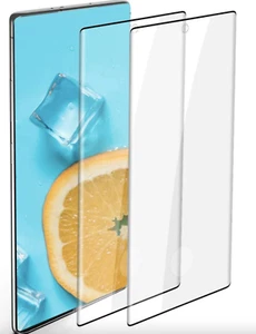 For Samsung Galaxy Note 10 Plus Screen Protector Tempered Glass 2-Pack HD Clear - Picture 1 of 3