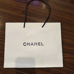CHANEL paper shopping bag 10” x 8” inch - Picture 1 of 3
