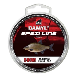 DAM Damyl Spezi Feeder Line 500m Spool Monofilament Mono Dark Brown Fishing - Picture 1 of 2