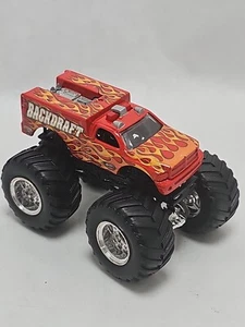 Hot Wheels Monster Jam 1:64 Backdraft Fire Truck - Picture 1 of 8