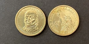 USA 2008D - $1, John Quincy Adams 6th Presidential $1 Coin. Denver Mint. - Foto 1 di 1