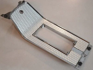 1964 Chevy Impala Super Sport SS A/T Floor Shift Center Console Plate Trim, OEM - Picture 1 of 6