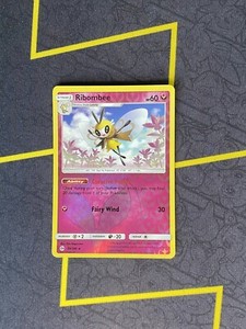 Ribombee 93/149 S&M Base Set Reverse Holo Pokemon Card