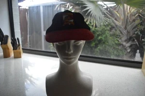 LONDON BRONCOS RARE RUGBY LEAGUE SUEDE SUPPORTERS CAP! - Picture 1 of 3