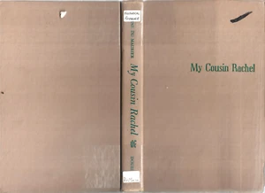 My Cousin Rachel Daphne Du Maurier Hardcover 1952 Ex-Library - Picture 1 of 2