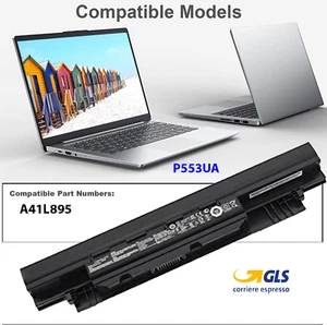 A41L895 Batteria compatibile per notebook computer portatile Asus 14,4V 2600mAh - Imagen 1 de 11