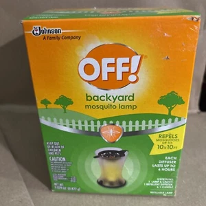 OFF! Refillable Mosquito Lamp & Caddy•Backyard Bug Deterrence,Repels Up To 10x10 - Picture 1 of 9