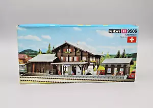 Rare Kibri HO Scale 1:87 Oberreid Train Station Model Kit -West Germany Open Box - Picture 1 of 3