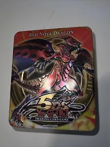 Yu-Gi-O! Red Nova Dragon Sammlerstück leere Dose neuwertig - Bild 1 von 9