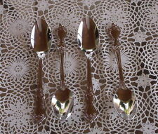 4 REED AND BARTON DUCHESS OF MARLBOROUGH SOUP/DINNER SPOONS-FLATWARE STAINLESS