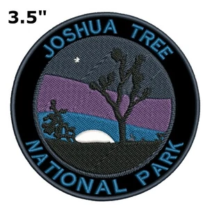 Joshua Tree National Park Patch Iron-On Embroidered Applique Nature Badge gifts - Picture 1 of 12