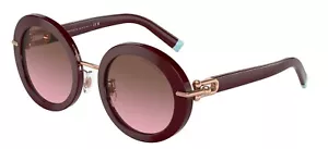 Tiffany TF 4201 Burgundy/Violet Shaded (8354/9T) Sunglasses - Picture 1 of 1