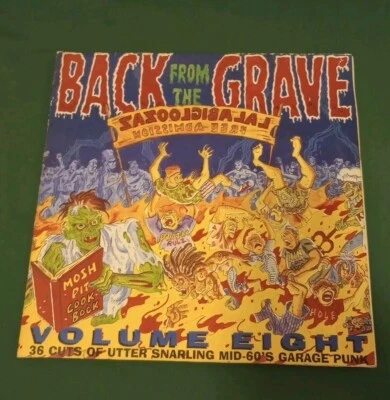 Back From The Grave Vol 8 36 Cuts Of Utter Snarling Mid-60's Garage Punk Germany - Image 1 of 4