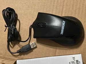 Brand New Transource Wired USB Optical Mouse for Laptop Desktop PC Mac Computer - Picture 1 of 11