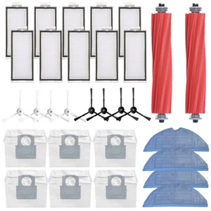 Brush Filter Mop Dust Bag Mop Bracket Disposable for Roborock Q7 Max / Q7 Max+Op - Picture 1 of 75