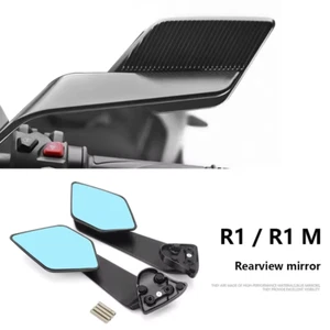 Rearview Mirrors Stealth Max Winglets Mirror Adjustable For YAMAHA YZF R1 R1M - Picture 1 of 18