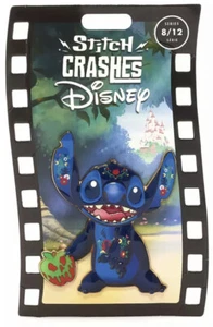 Disney Jumbo Pin Stitch Crashes #8 in Series Snow White Limited Release - Picture 1 of 2