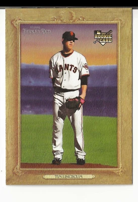 2007 Topps Turkey Red - #88 Tim Lincecum (RC) - Image 1 of 2