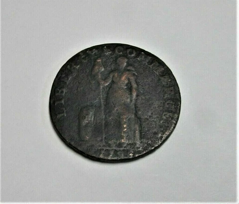 1794 Talbot, Allum, and Lee Colonial Copper Token - "New York" "One Cent" Cover