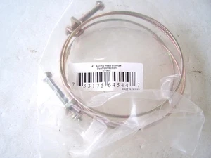 Feder Schlauchschellen Staubsammlung 4" 2 Stück Neu - Bild 1 von 1