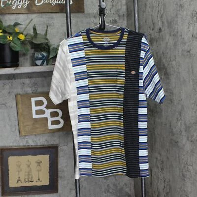 Camiseta Dickies Para Mujer Remanufacturada Suelta Utilidad Bolsillo Camiseta Verde Multi 2 XL Foto 1 de 4