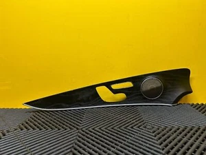 MERCEDES BENZ E CLASS W213 DOOR MOULDING WOOD PASSENGER SIDE FRONT LEFT BLACK - Picture 1 of 9