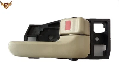 Maçaneta interna lateral direita para 2001-2007 Toyota Highlander bege - Imagem 1 de 3