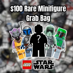 $100 RARE LEGO Star Wars Mystery Minifigures Grab Bag - Randomly Selected Lot - Picture 1 of 6