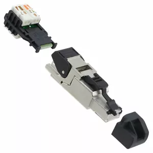 ETHERNET PLUG CONNECTOR, BELDEN R301602 000S1, 8 CONTACTS, NEW #256154 - Picture 1 of 5