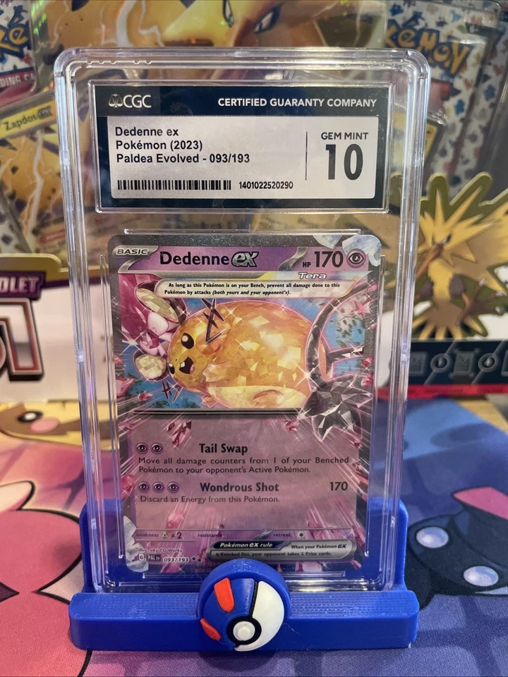Dedenne ex 093/193 Sv02: Paldea Evolved Holo - Image 1 of 2