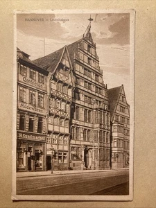 Hannover - Leibnizhaus • alte Postkarte 1930 gelaufen - Bild 1 von 6