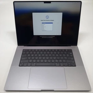Apple 2021 16" MacBook Pro M1 Max 24-Core GPU 512GB 32GB MK183LL/A-BTO | C Grade - Picture 1 of 11