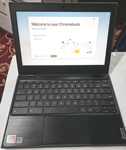 LENOVO 100e CHROMEBOOK 2nd GEN AMD A4-9120C 4GB RAM 32GB 1.6GHz Radeon 1* LAPTOP - Picture 1 of 19