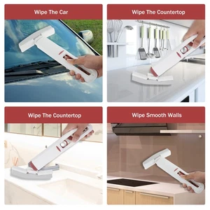 Mini Squeeze Mop Super Absorbent Portable Short Mop Hands Free stnWP - Picture 1 of 11
