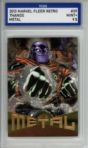 2013 MARVEL FLEER RETRO METAL #39 THANOS TCGS MINT+ 9.5 - Picture 1 of 2