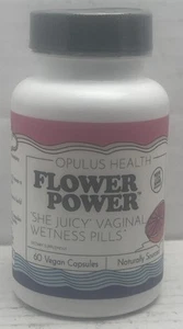 Opulus Health Flower Power, Pillole Idratanti Vaginali, 60 Capsule Scad: 6/25 - Foto 1 di 3