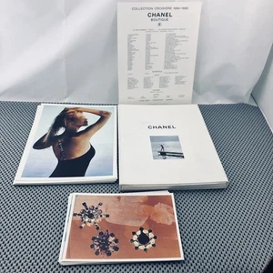 1994-95 Chanel Postcard Boxed Set - 13 Regular - 12 Large Claudia Schiffer - Picture 1 of 12