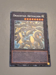 Yugioh Dracotail Arthalion JUSH-EN006 Collector's Rare 1st Edition NM - Picture 1 of 4