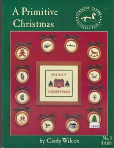 A Primitive Christmas ~ Country Goose No - 3 Kreuzstichmuster - Bild 1 von 2