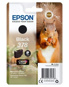 Epson C13T37814020 Inkjet Cartridge - Black - Photo 1/3