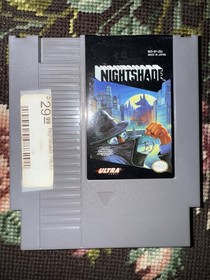 Nightshade Nintendo NES NTSC-U/C (US/Canada) Game Cartridge