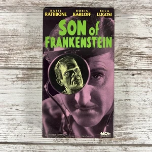 Son of Frankenstein (VHS 1939) Horror Boris Karloff Bela Lugosi - Picture 1 of 8