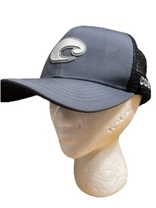 Costa grau schwarz Truckermütze Baseballkappe Einheitsgröße verstellbar Netzrücken - Bild 1 von 7