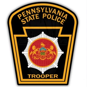 Pennsylvania State Police Trooper 3” Sticker Decal Supporter Blue PA PSP PBA - Picture 1 of 1