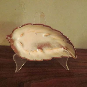 Frankoma Leaf Shaped Dish Desert Gold # 225 - Picture 1 of 5