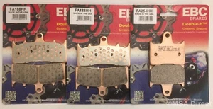 EBC Fritté Avant Et Arrière Disque Frein Plaquettes Pour Suzuki GSX1400 (2001 À - Picture 1 of 9